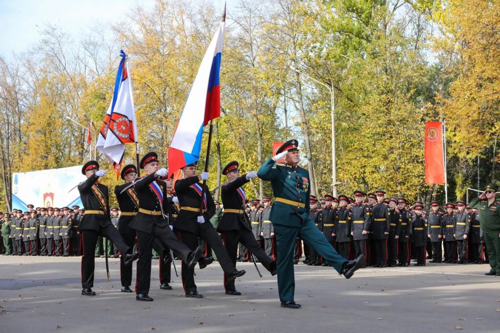 Московское суворовское училище отметило 82-ю годовщину
